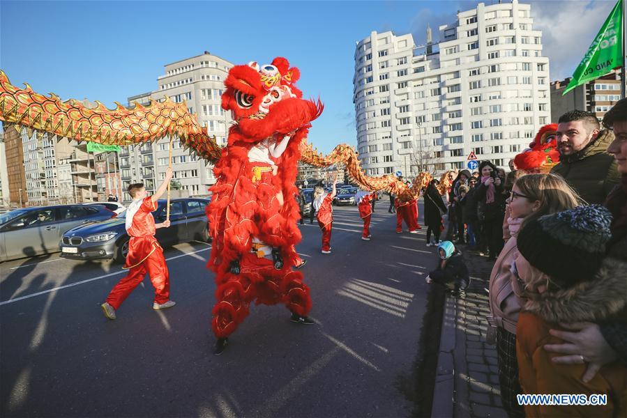 BELGIUM-LIEGE-CHINESE NEW YEAR FESTIVITIES