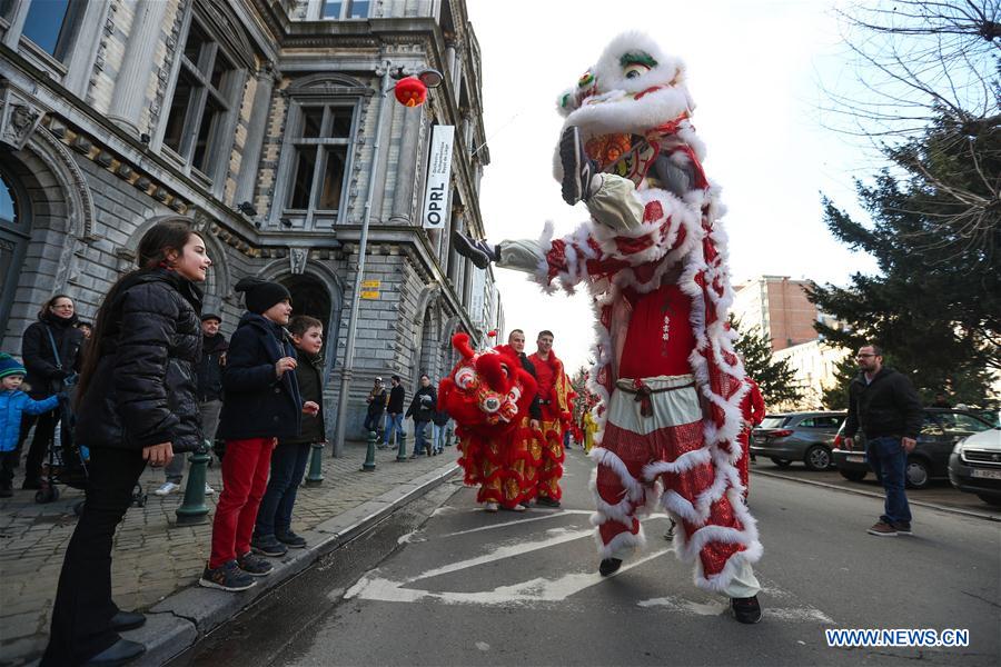 BELGIUM-LIEGE-CHINESE NEW YEAR FESTIVITIES