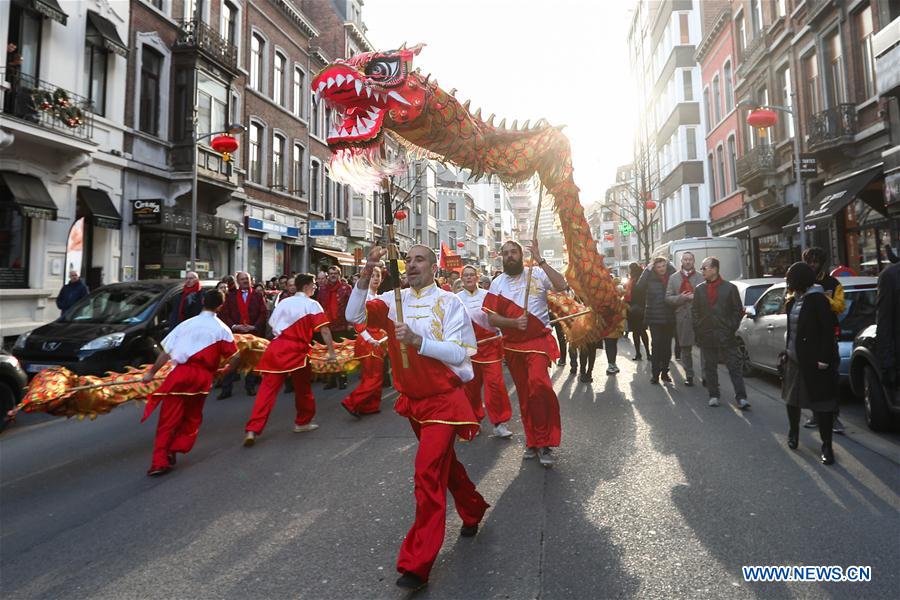 BELGIUM-LIEGE-CHINESE NEW YEAR FESTIVITIES