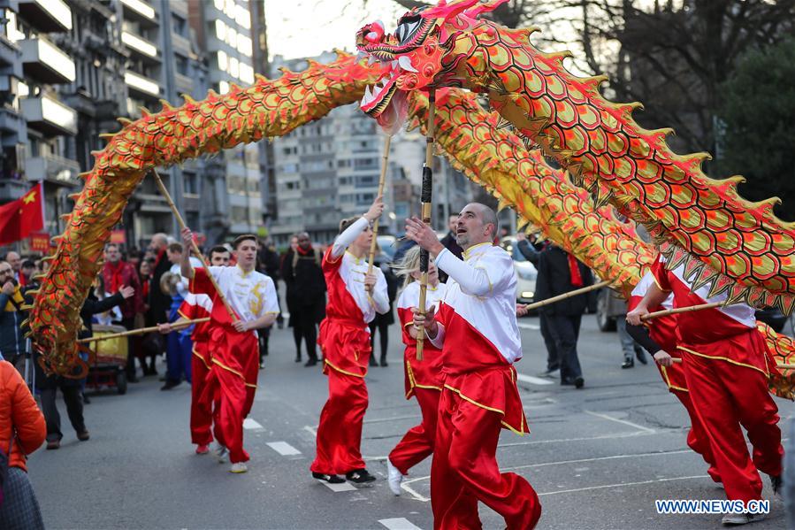 BELGIUM-LIEGE-CHINESE NEW YEAR FESTIVITIES