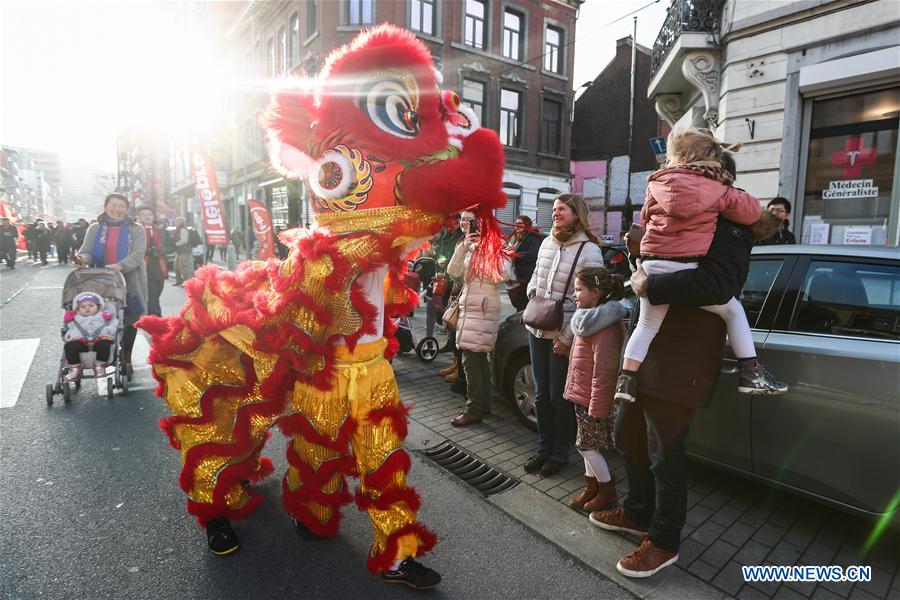 BELGIUM-LIEGE-CHINESE NEW YEAR FESTIVITIES
