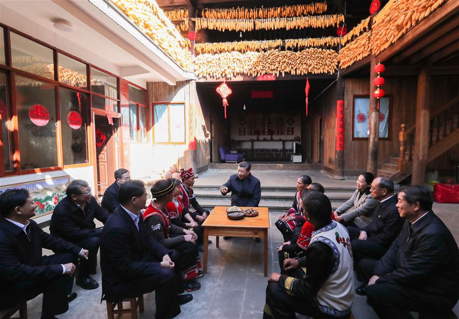 Xi Visits Yunnan on Inspection Tour Ahead of Chinese New Year
