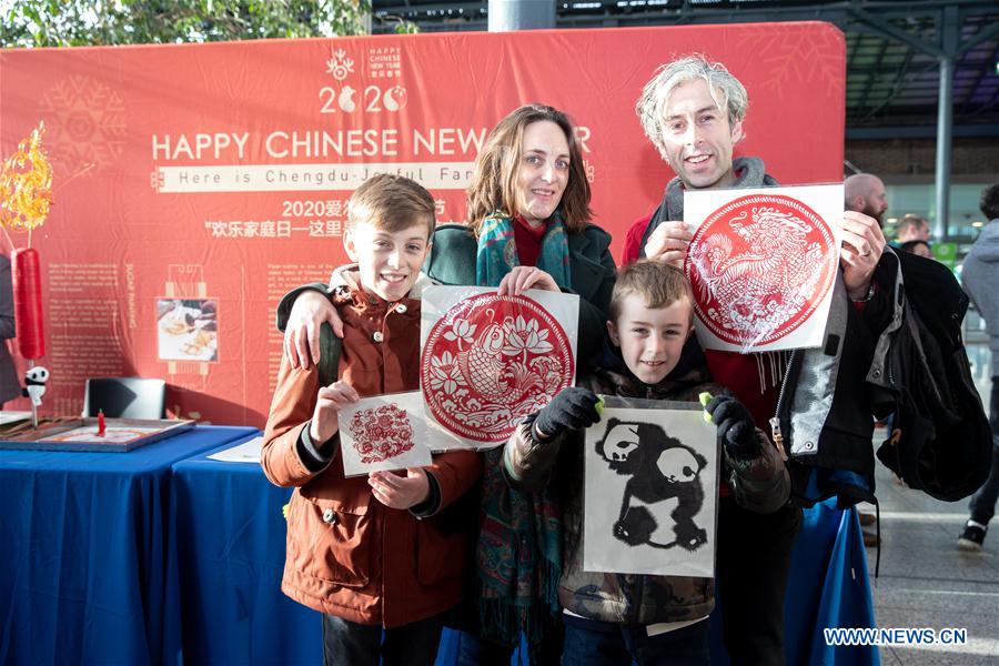 IRELAND-DUBLIN-CHENGDU-EXHIBITION-OPENING CEREMONY