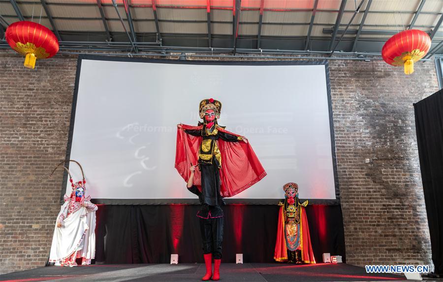 IRELAND-DUBLIN-CHENGDU-EXHIBITION-OPENING CEREMONY