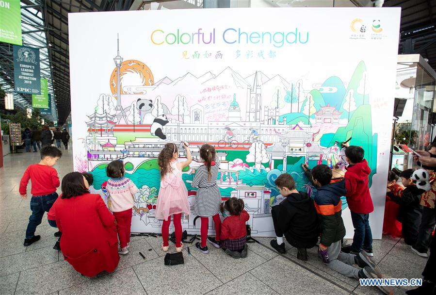 IRELAND-DUBLIN-CHENGDU-EXHIBITION-OPENING CEREMONY