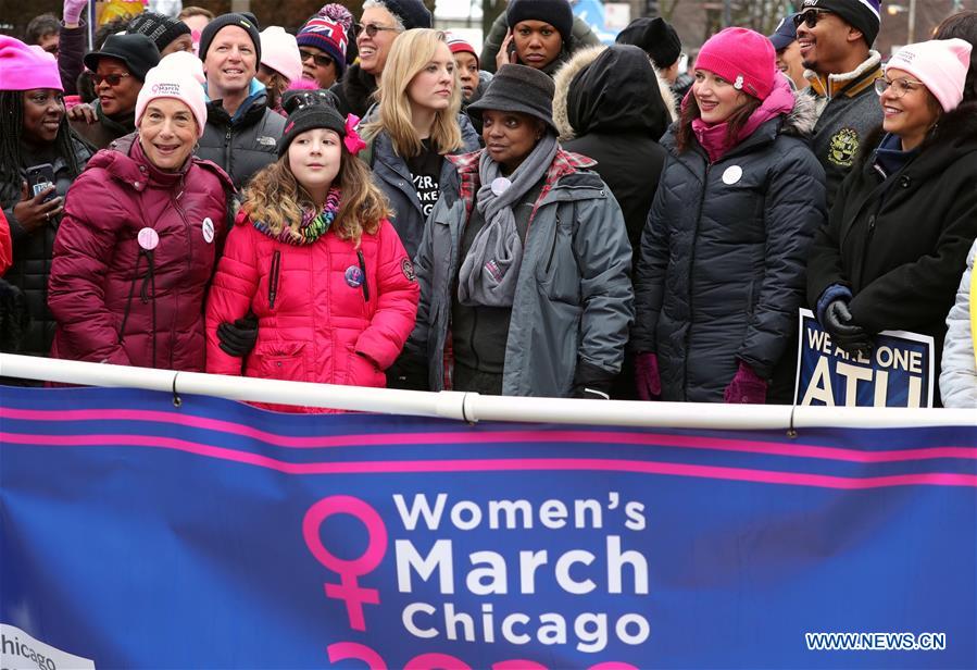 U.S.-CHICAGO-WOMEN'S MARCH