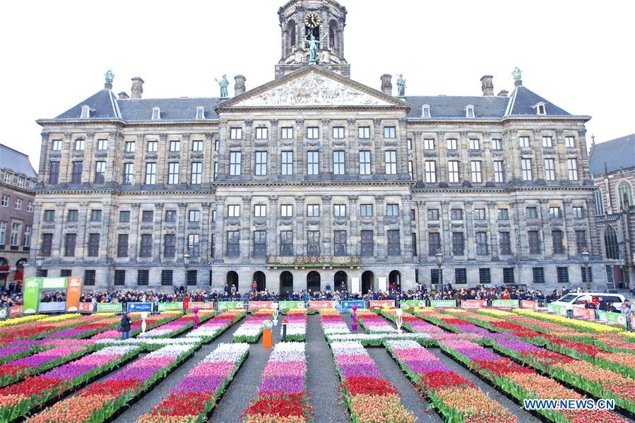 THE NETHERLANDS-AMSTERDAM-NATIONAL TULIP DAY