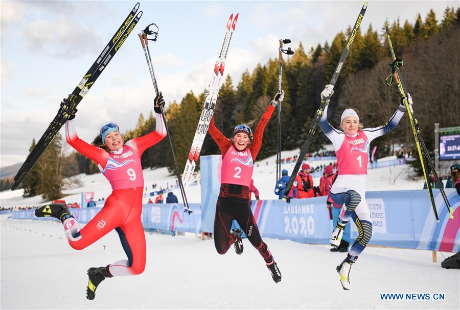 (SP)SWITZERLAND-LE CHENIT-WINTER YOG-CROSS-COUNTRY SKIING-WOMEN'S SPRINT FREE