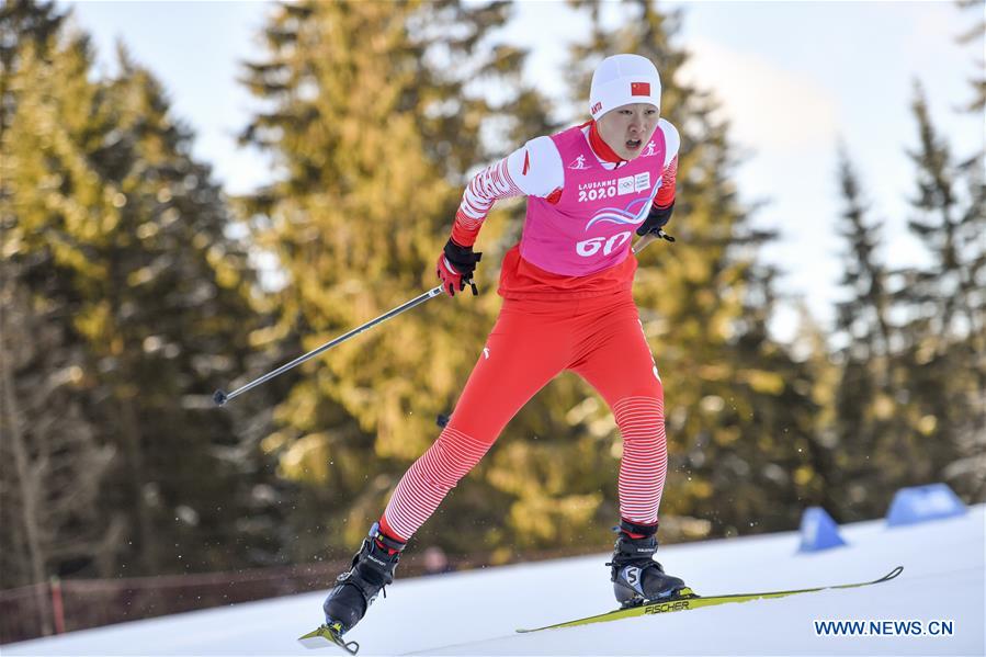 (SP)SWITZERLAND-LE CHENIT-WINTER YOG-CROSS-COUNTRY SKIING-WOMEN'S SPRINT FREE