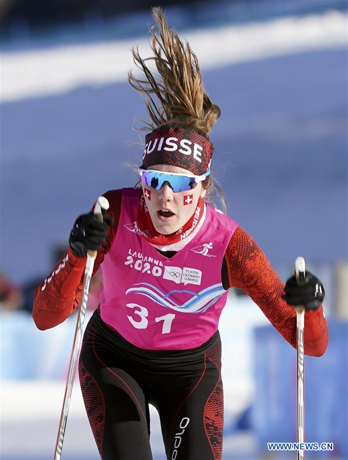 (SP)SWITZERLAND-LE CHENIT-WINTER YOG-CROSS-COUNTRY SKIING-WOMEN'S SPRINT FREE