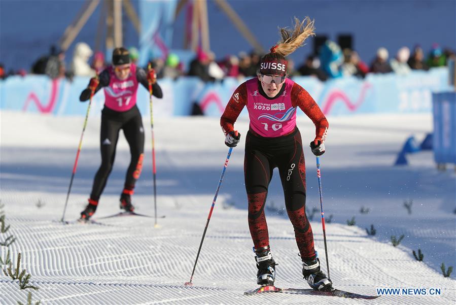 (SP)SWITZERLAND-LE CHENIT-WINTER YOG-CROSS-COUNTRY SKIING-WOMEN'S SPRINT FREE