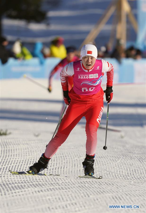 (SP)SWITZERLAND-LE CHENIT-WINTER YOG-CROSS-COUNTRY SKIING-WOMEN'S SPRINT FREE