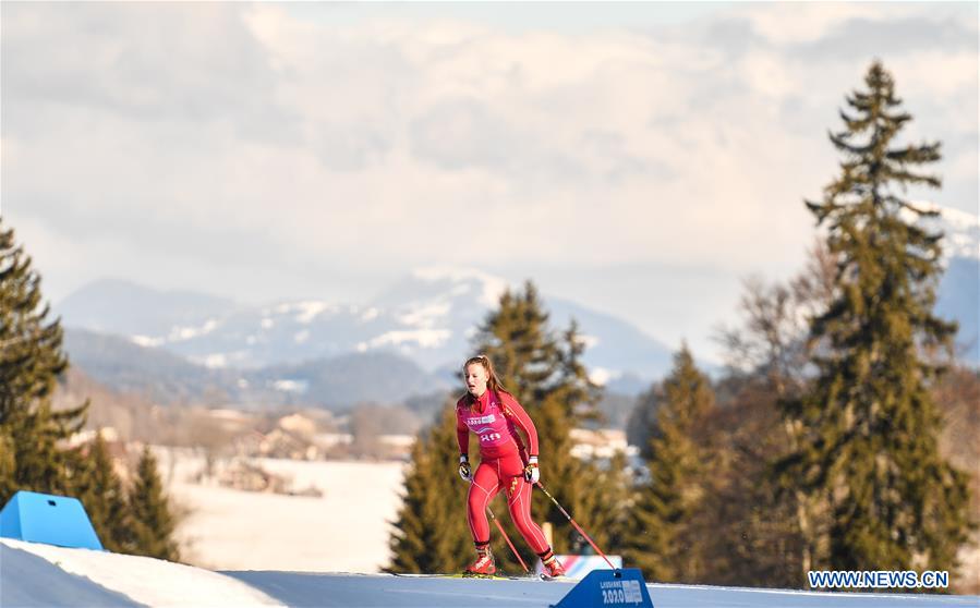 (SP)SWITZERLAND-LE CHENIT-WINTER YOG-CROSS-COUNTRY SKIING-WOMEN'S SPRINT FREE