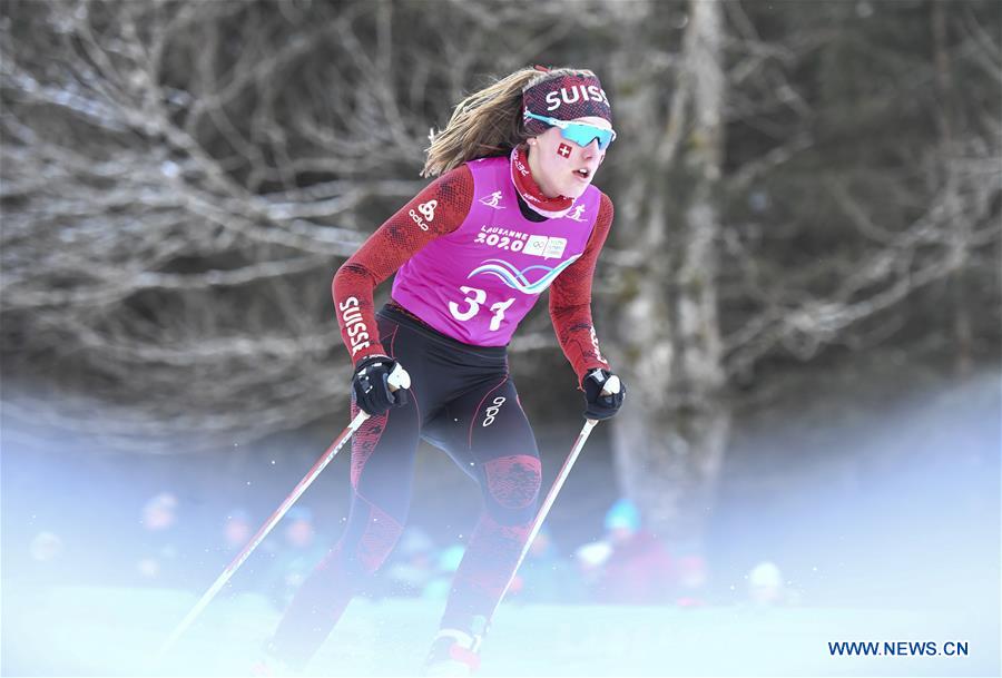 (SP)SWITZERLAND-LE CHENIT-WINTER YOG-CROSS-COUNTRY SKIING-WOMEN'S SPRINT FREE
