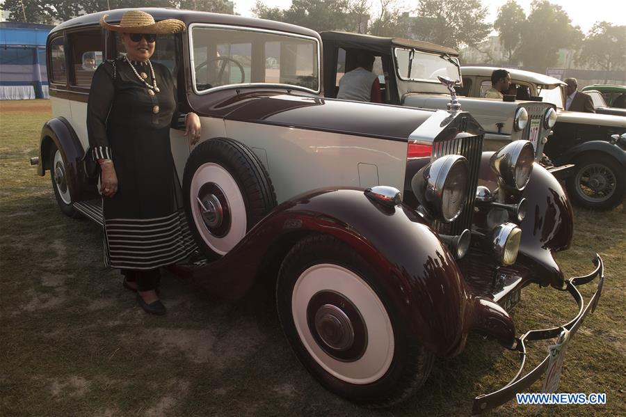 INDIA-KOLKATA-VINTAGE CAR RALLY
