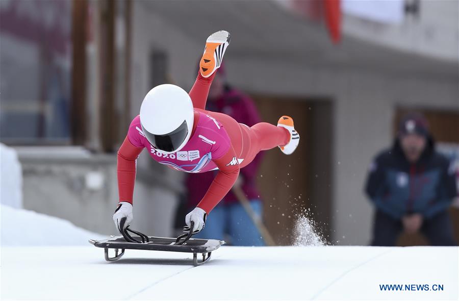 (SP)SWITZERLAND-ST. MORITZ-WINTER YOG-WOMEN'S SKELETON