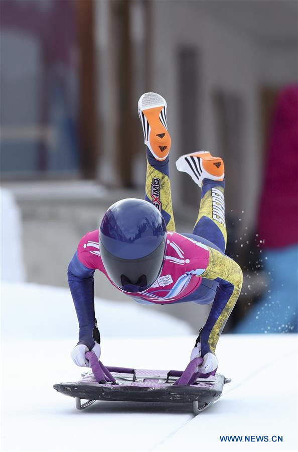 (SP)SWITZERLAND-ST. MORITZ-WINTER YOG-WOMEN'S SKELETON