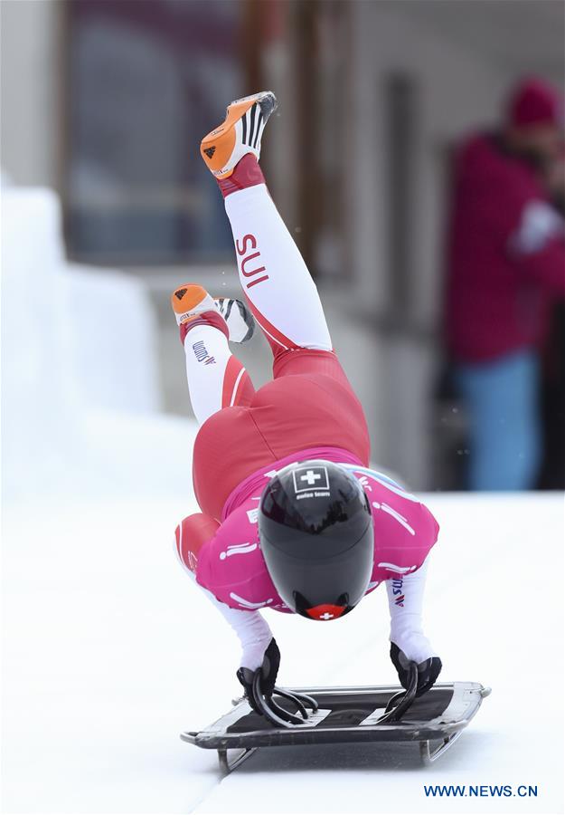 (SP)SWITZERLAND-ST. MORITZ-WINTER YOG-WOMEN'S SKELETON