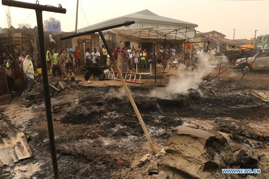 NIGERIA-LAGOS-PIPELINE EXPLOSION