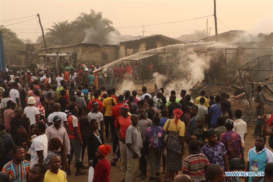 NIGERIA-LAGOS-PIPELINE EXPLOSION