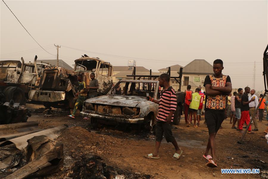NIGERIA-LAGOS-PIPELINE EXPLOSION