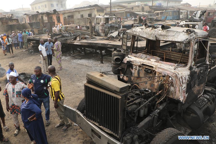 NIGERIA-LAGOS-PIPELINE EXPLOSION