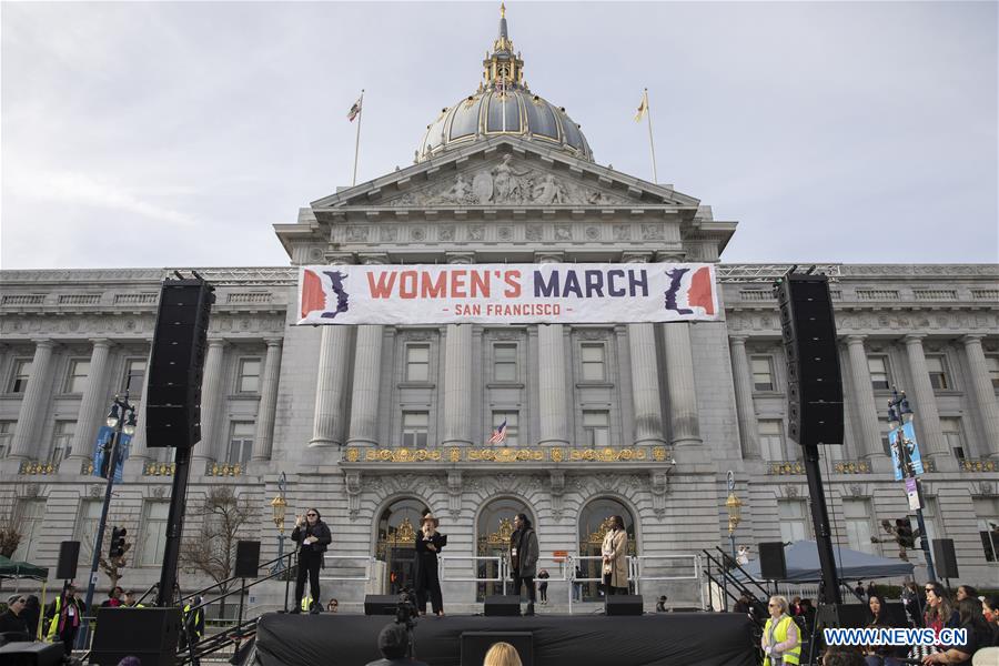 U.S.-SAN FRANCISCO-WOMEN'S MARCH