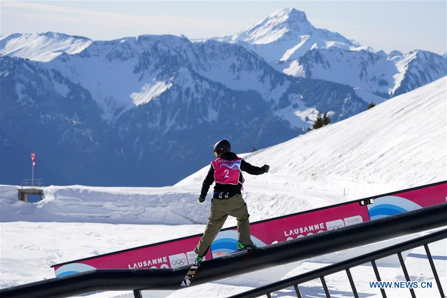 (SP)SWITZERLAND-LEYSIN-WINTER YOG-FREESTYLE SKIING-MEN'S SLOPESTYLE-FINAL