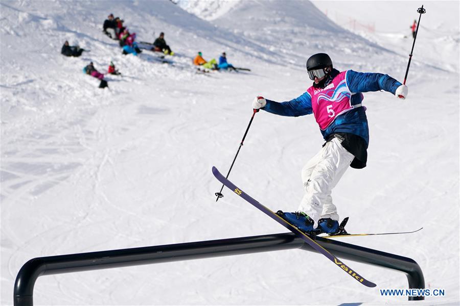 (SP)SWITZERLAND-LEYSIN-WINTER YOG-FREESTYLE SKIING-MEN'S SLOPESTYLE-FINAL