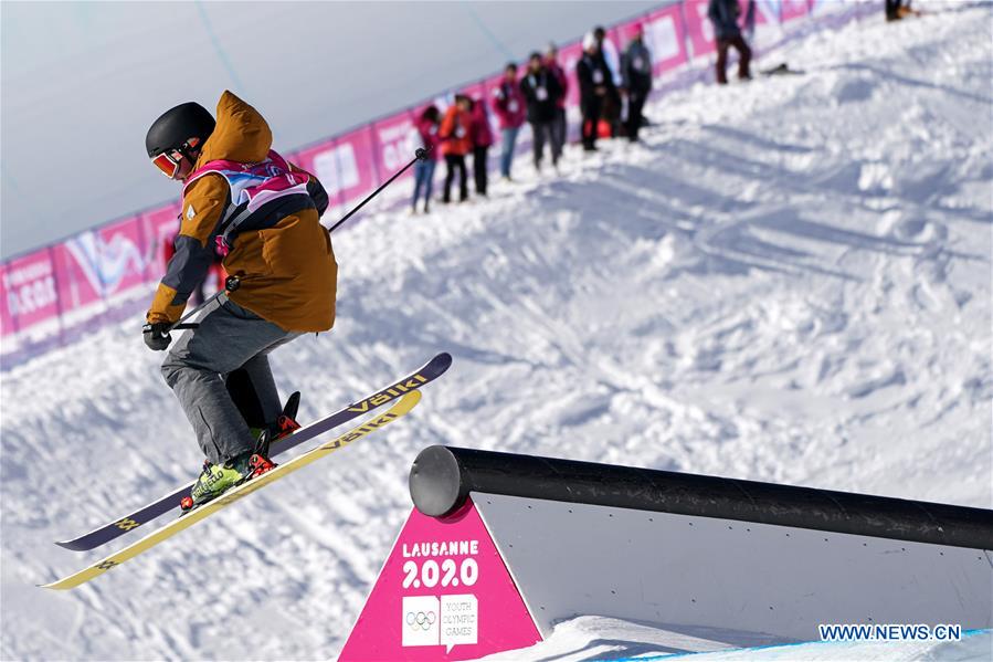 (SP)SWITZERLAND-LEYSIN-WINTER YOG-FREESTYLE SKIING-MEN'S SLOPESTYLE-FINAL