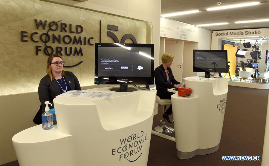 SWITZERLAND-DAVOS-WEF ANNUAL MEETING-PREPARATION