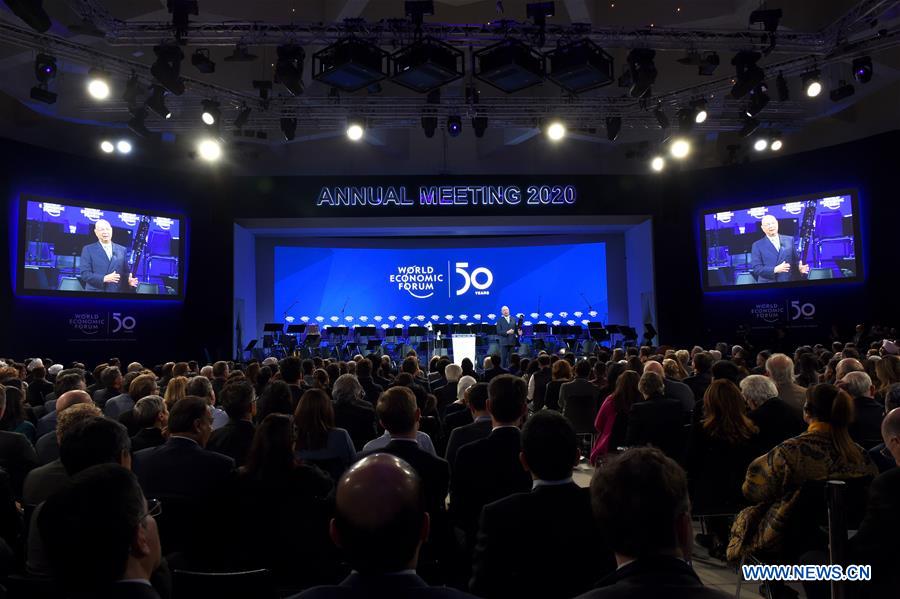 SWITZERLAND-DAVOS-WEF ANNUAL MEETING-KLAUS SCHWAB