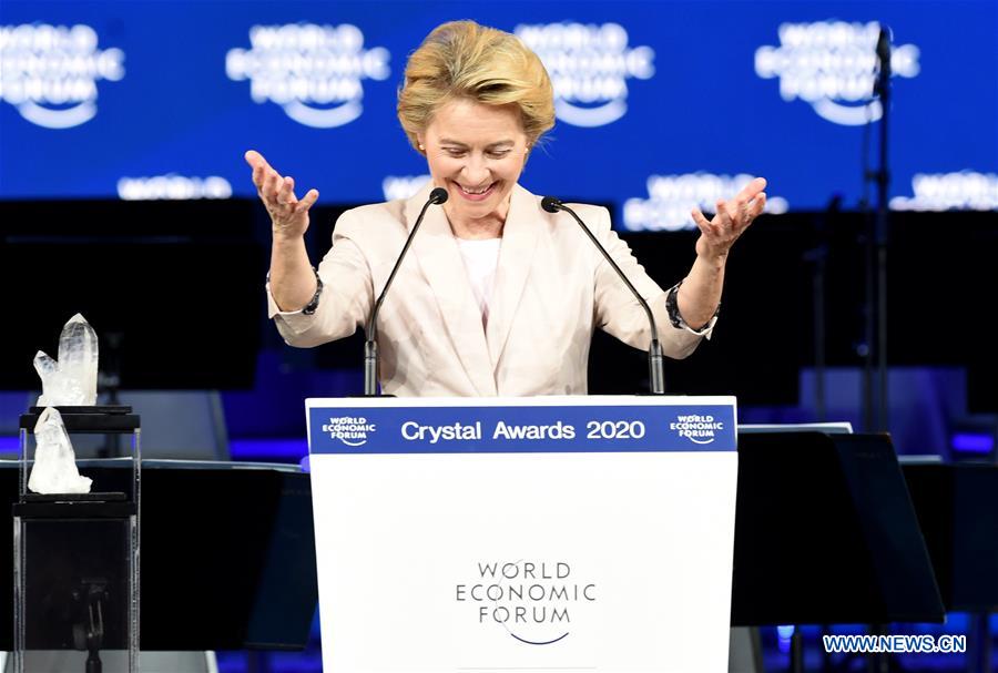 SWITZERLAND-DAVOS-WEF ANNUAL MEETING-URSULA VON DER LEYEN