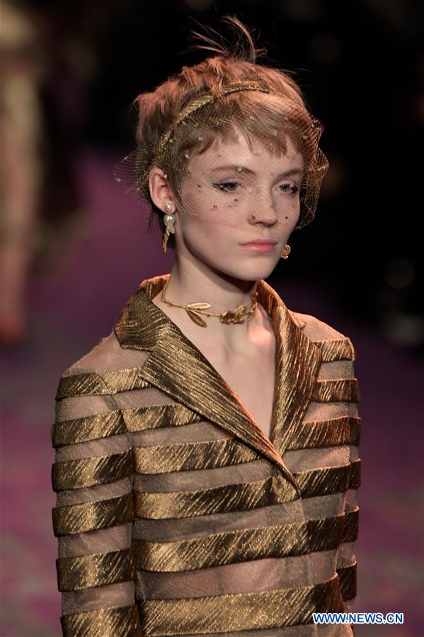 FRANCE-PARIS-FASHION WEEK-HAUTE COUTURE-CHRISTIAN DIOR