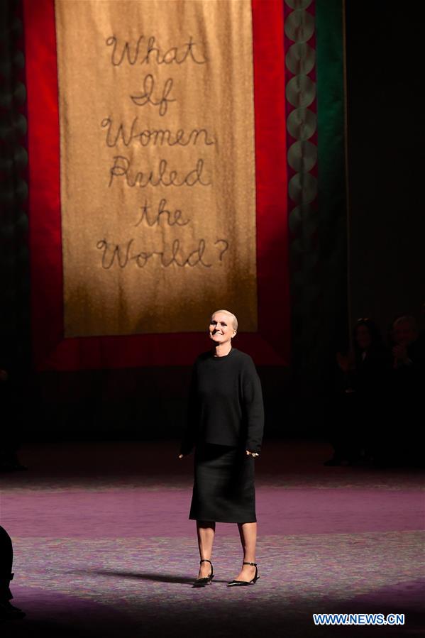 FRANCE-PARIS-FASHION WEEK-HAUTE COUTURE-CHRISTIAN DIOR