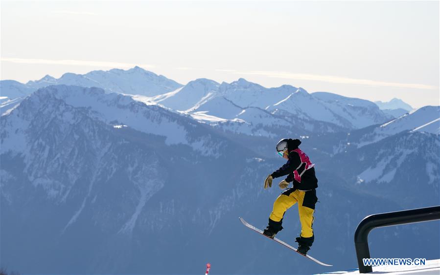 (SP)SWITZERLAND-LEYSIN-WINTER YOG-SNOWBOARD-MEN'S SLOPESTYLE-FINAL