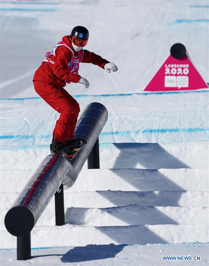 (SP)SWITZERLAND-LEYSIN-WINTER YOG-SNOWBOARD-MEN'S SLOPESTYLE-FINAL