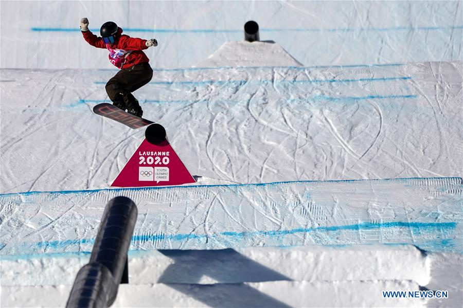(SP)SWITZERLAND-LEYSIN-WINTER YOG-SNOWBOARD-MEN'S SLOPESTYLE-FINAL