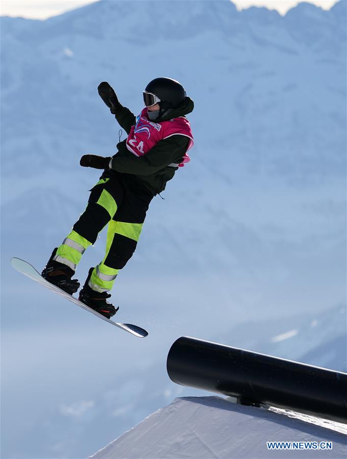 (SP)SWITZERLAND-LEYSIN-WINTER YOG-SNOWBOARD-MEN'S SLOPESTYLE-FINAL