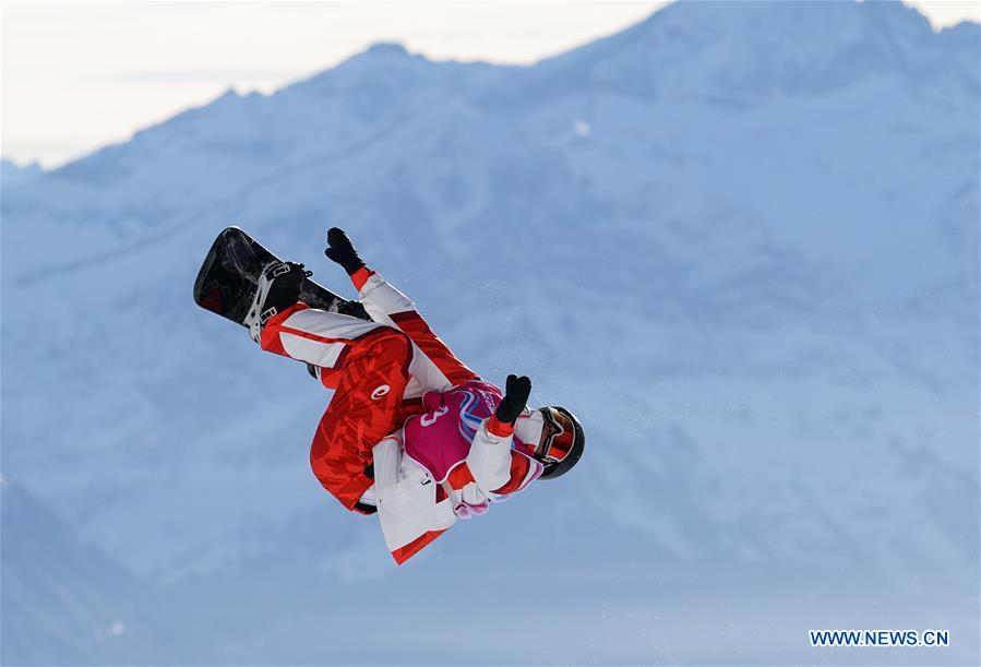(SP)SWITZERLAND-LEYSIN-WINTER YOG-SNOWBOARD-MEN'S SLOPESTYLE-FINAL