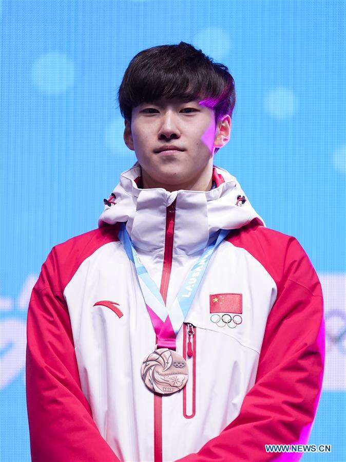 (SP)SWITZERLAND-LAUSANNE-WINTER YOG-SHORT TRACK SPEED SKATING-MEN'S 500M