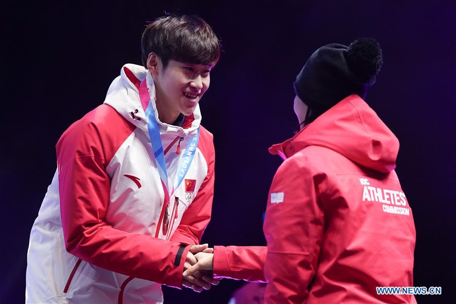 (SP)SWITZERLAND-LAUSANNE-WINTER YOG-SHORT TRACK SPEED SKATING-MEN'S 500M