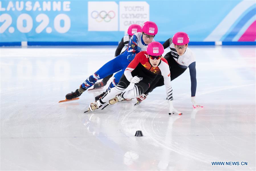 (SP)SWITZERLAND-LAUSANNE-WINTER YOG-SHORT TRACK SPEED SKATING-MEN'S 500M