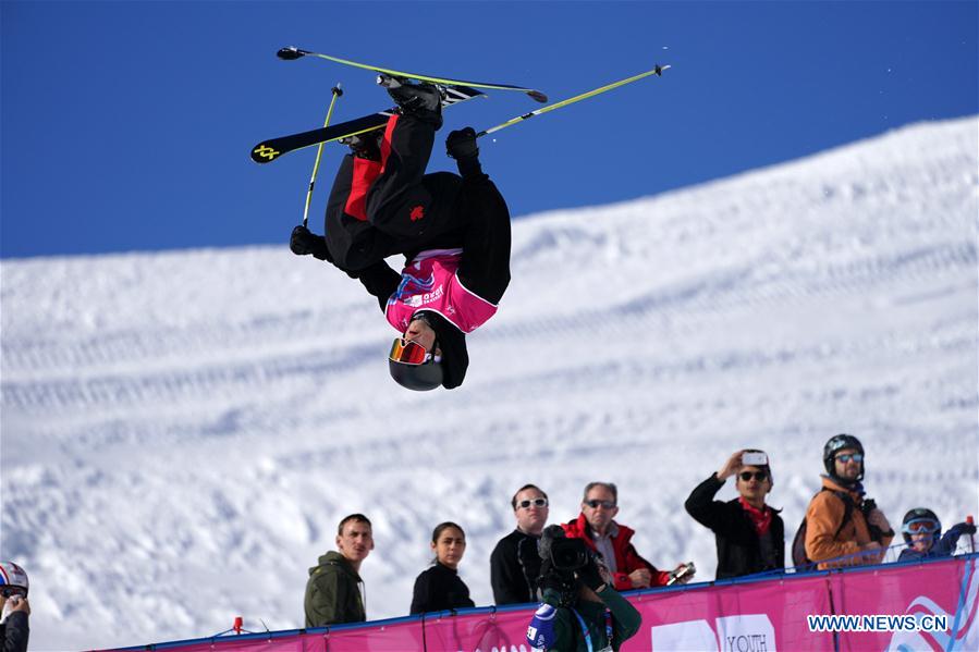 (SP)SWITZERLAND-LEYSIN-WINTER YOG-FREESTYLE SKIING-MEN'S FREESKI HALFPIPE-FINAL