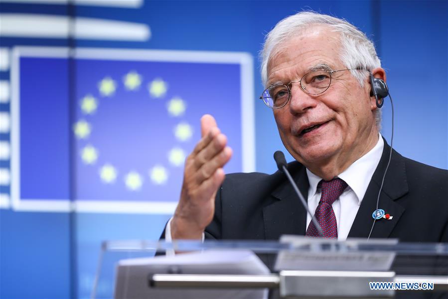 BELGIUM-BRUSSELS-EU FMS' MEETING-PRESS CONFERENCE