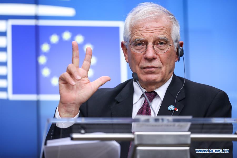 BELGIUM-BRUSSELS-EU FMS' MEETING-PRESS CONFERENCE