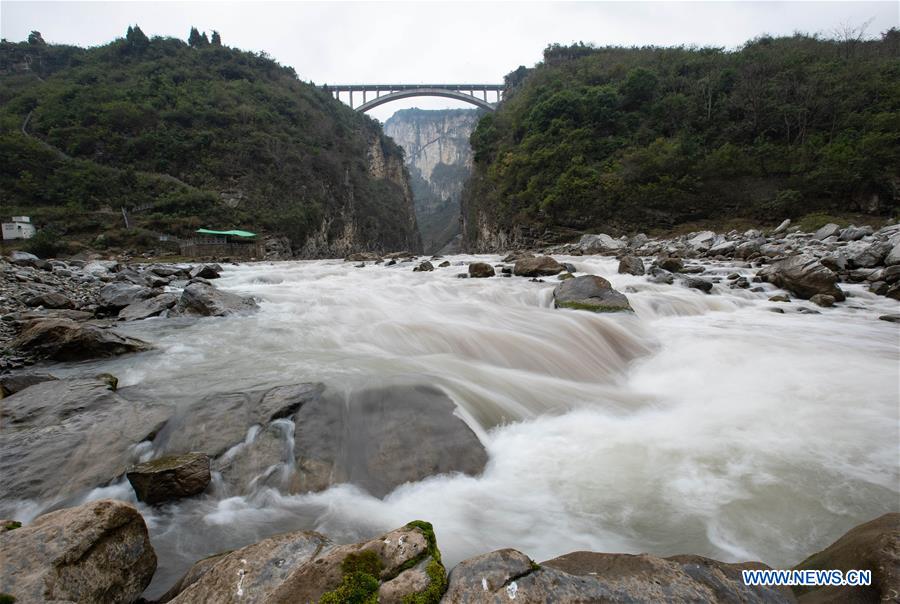 CHINA-SICHUAN-YUNNAN-GUIZHOU-BOUNDARY AREA-BRIDGE (CN)