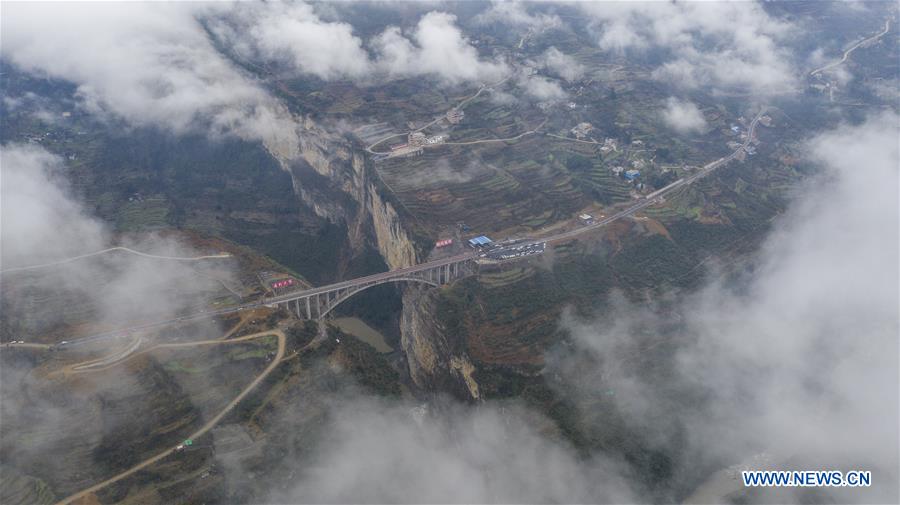 CHINA-SICHUAN-YUNNAN-GUIZHOU-BOUNDARY AREA-BRIDGE (CN)