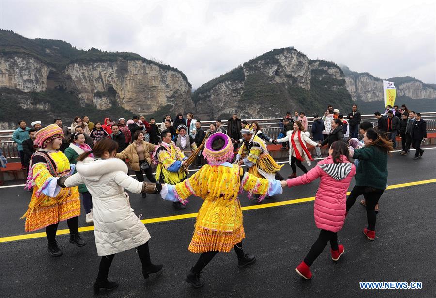 CHINA-SICHUAN-YUNNAN-GUIZHOU-BOUNDARY AREA-BRIDGE (CN)