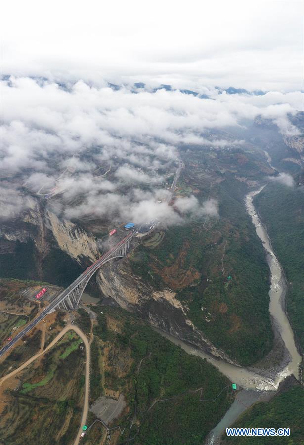 CHINA-SICHUAN-YUNNAN-GUIZHOU-BOUNDARY AREA-BRIDGE (CN)